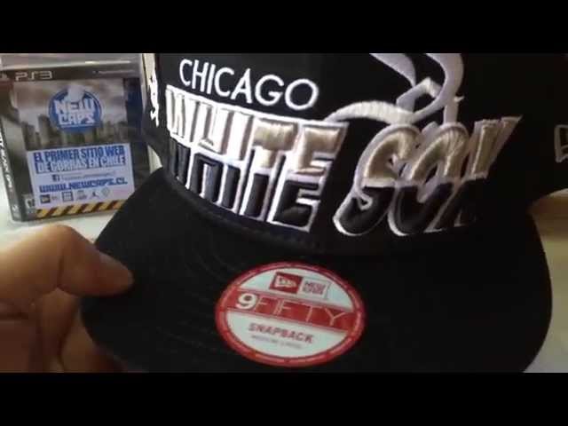 Vídeo relacionado con New Era Chicago White Sox MLB Essentials Black 9Fifty Snapback Cap - M - L