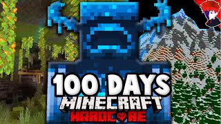 I Survived 100 Days in 1.18 HARDCORE Minecraft...