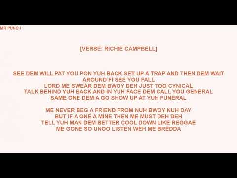 FUMAXA - THE CITY IS A JUNGLE FEAT RITCHIE CAMPBELL & JULINHO KSD (Letra)