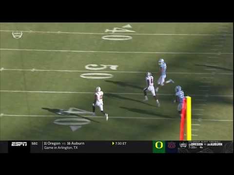 2019 USC vs UNC - Shi Smith 60 Yd Kickoff Return