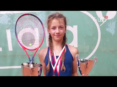 Medale Darii Górskiej na Mistrzostwach Polski Młodziczek w tenisie ziemnym - Tv Tetka Tczew HD