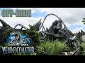 Velocicoaster Off-Ride Footage, Islands of Adventure New Jurassic World Coaster | Non-Copyright