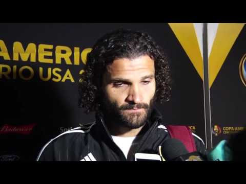 Uruguay 0-1 Venezuela Post-game  Oswaldo Vizcarrondo