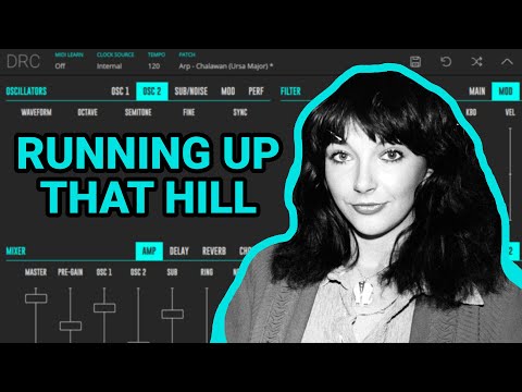 How to make the sounds from Kate Bush 'Running Up That Hill ' with DRC