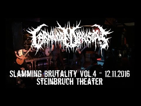 Carnivore Diprosopus Live @ Slamming Brutality Vol.4 - Steinbruch Theater 12.11.2016 - Dani Zed