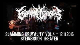 Carnivore Diprosopus Live @ Slamming Brutality Vol.4 - Steinbruch Theater 12.11.2016 - Dani Zed