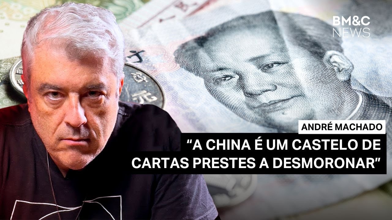 Desaceleração da China preocupa mercados globais | André Machado, o "Ogro de Wall Street" comenta