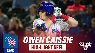 Cubs RF Owen Caissie 2025 Minor League Baseball Highlights | Bally Sports Live Owen Caissie