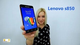 Lenovo S850 (Dark Blue) - відео 10