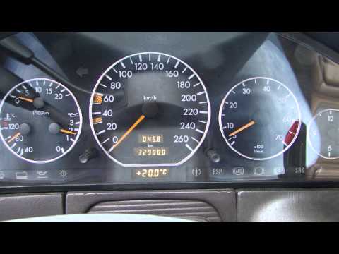 Mercedes S600L W140 V12 1996 acceleration