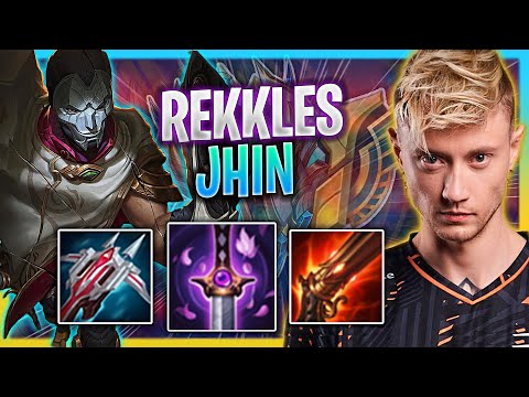 REKKLES IS A BEAST WITH JHIN! | FNC Rekkles Plays Jhin ADC vs Ashe!  Season 2023