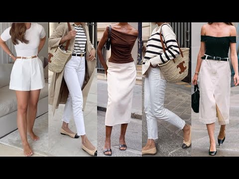 Lleva la MODA 2024 con un ESTILO ELEGANTE  Y SENCILLO moda mujer 2024 de estilo sencillo y elegante