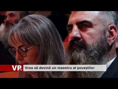 Vrea să devină un maestru al poveștilor