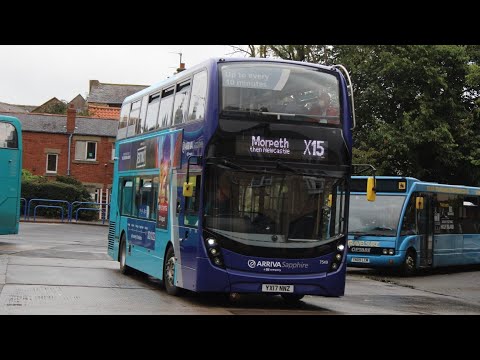 Rare Allocation | Route X15: 7549/YX17NNZ - ADL Enviro 400 MMC