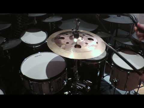 Meinl/Sabian stack - Meinl Classics Custom Trash splash 12" + Sabian AA china 16"