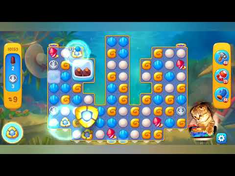 Fishdom 2022, no Boosters,  10153  level  -  прохождение без бустеров,  10153  уровень.