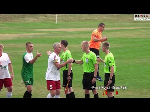 KLIN.TV Promień Krzywiń - Korona Piaski 0 - 2 skrót meczu!!!