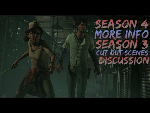 WALKING DEAD SEASON 4 MORE INFO AND SEASON 3 CUT SCENES THAT WOULD'VE MADE IT BETTER (Telltale QnA)