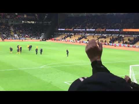 Nuno at full time v Man Utd (2/4/19)