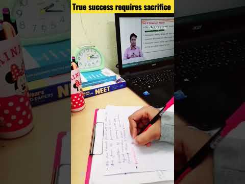 True  success requires sacrifice 💯|📚study motivation #Neet aspirant 🔥👩‍⚕️