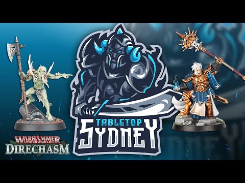 Tabletop Sydney - The Grymwatch vs Stormsire's Cursebreakers - Warhammer Underworlds