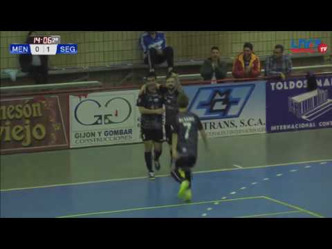 Gol Buitre (0-2) en el Atlético Mengibar - Naturpellet Segovia. 2Div, J24