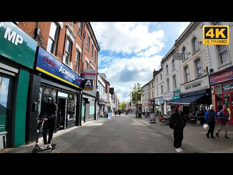 Aldershot Town Centre | Walking Tour 4K