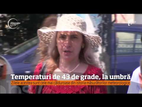 Urmează zile de foc la noi în ţară. În data de 1 iulie s-ar putea înregistra cele mai ridicate