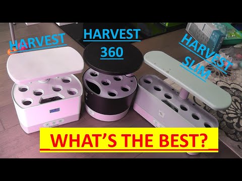 Aerogarden Harvest vs. Harvest 360 vs. Harvest Slim, WHAT'S BEST? | Hydroponics | Gardening