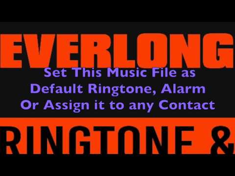 Everlong Ringtone and Alert Video