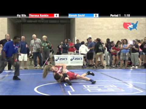FILA Cadet 49 kg / 108 lbs. - Theresa Rankin vs. Aleeah Gould