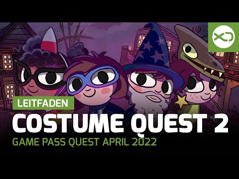 Xbox Game Pass Quest April 2022 - Leitfaden mit Costume Quest 2