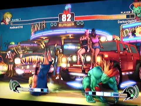 Street Fighter 4 Ranked Match Gameplay (360) 2nd Session - Pt11