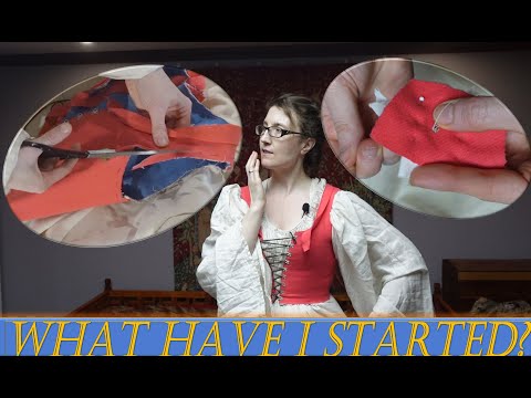 Making An Italian Renaissance Gown, Part III: Fashion Police, Sewing Tips and Sizing Issues!