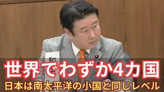 【参政党 和田政宗】衝撃の事実⁉〇〇を持ってない国は世界で4カ国だけらしい【憲法審査会・緊急事態条項】