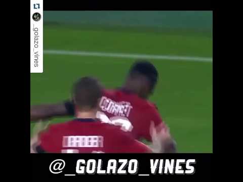 Maxwel Cornet vs Valencia champions leagues