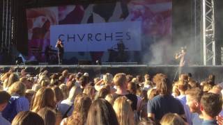 Chvrches - High Enough To Carry You Over - Live @ Way Out West - Gothenburg 2016