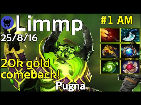 Limmp [coL] plays Pugna!!! Dota 2 7.21