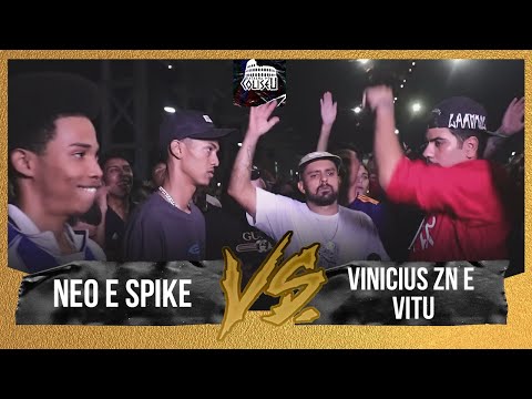 (PEGOU FOGO 🔥🔥) NEO E SPIKE X VINICIUS ZN (PE) E VITU (PE) - SEGUNDA FASE - BATALHA DO COLISEU - 100