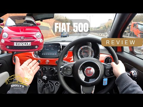 2023 Fiat 500 Review FIRST IMPRESSIONS & POV Test Drive [Dolcevita Hybrid London - England]