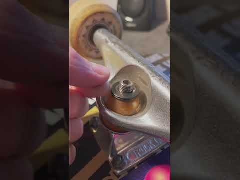 SKATE HACK - Tighten Trucks WITHOUT Kick Pin STOPPING Your Grinds! (#shorts)