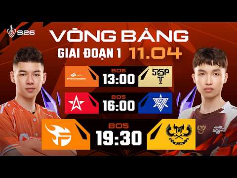 🔴 TRỰC TIẾP: ONE STAR ESPORTS vs SUPERNOVA | GIAI ĐOẠN 1 - LƯỢT VỀ | ĐTDV MÙA XUÂN 2026