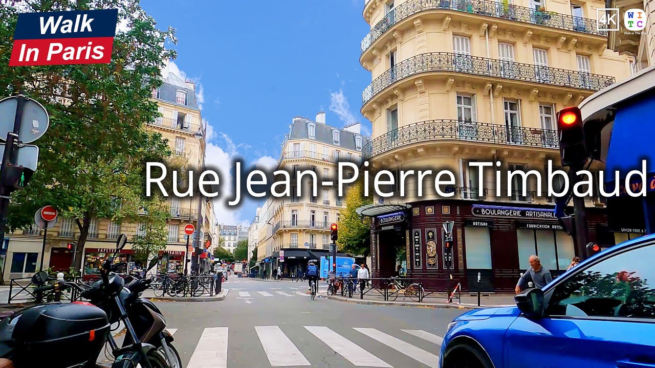 Walk In Paris 228: Rue Jean-Pierre Timbaud, Paris, France
