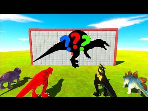 DINOSAUR QUIZ BATTLE ARBS Who Can Guess? | T-REX, GORO, Giraffe - Animal Revolt Battle Simulator