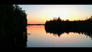 Sunset at Orrefors with Dji Spark Drone