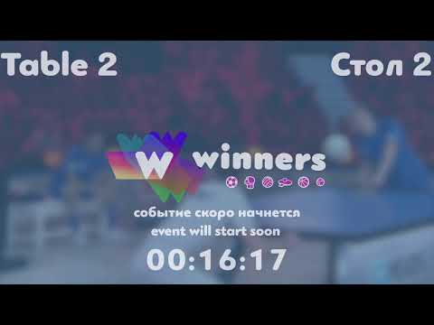 Winners League  25.08.21 Tupyk Maksym - Kurylenko Oleh 14:00