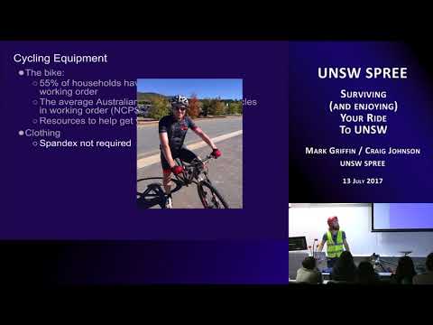 UNSW SPREE 201707-13   Griffin & Johnson  - Surviving your ride to UNSW