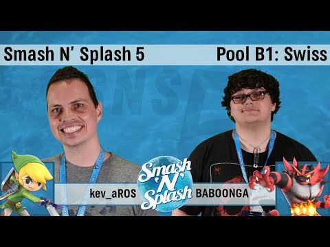 Smash N Splash 5: BABOONGA (Incineroar) vs kev_aROS (Toon Link)