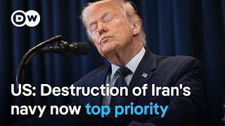 Trump says Iran war is nearly complete, while threatening 20x more strikes | DW News