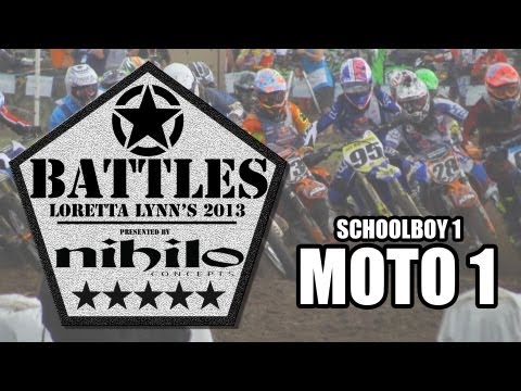 BATTLES: Schoolboy 1 / Moto 1 - Loretta Lynn's (MXPTV)